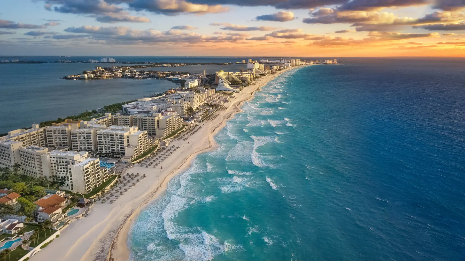 Cancun International Airport background